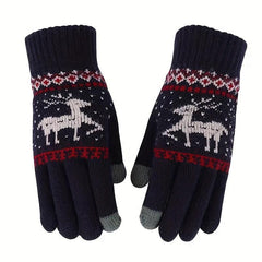 Winter Warm Touch Screen Cycling Knitted Gloves