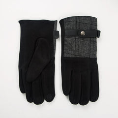 Men's Warm Outdoor Cycling Gloves Touch Screen Cold-proof Finger Gloves