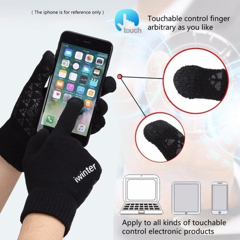 Men's Winter Cycling Windproof Touchscreen Gloves