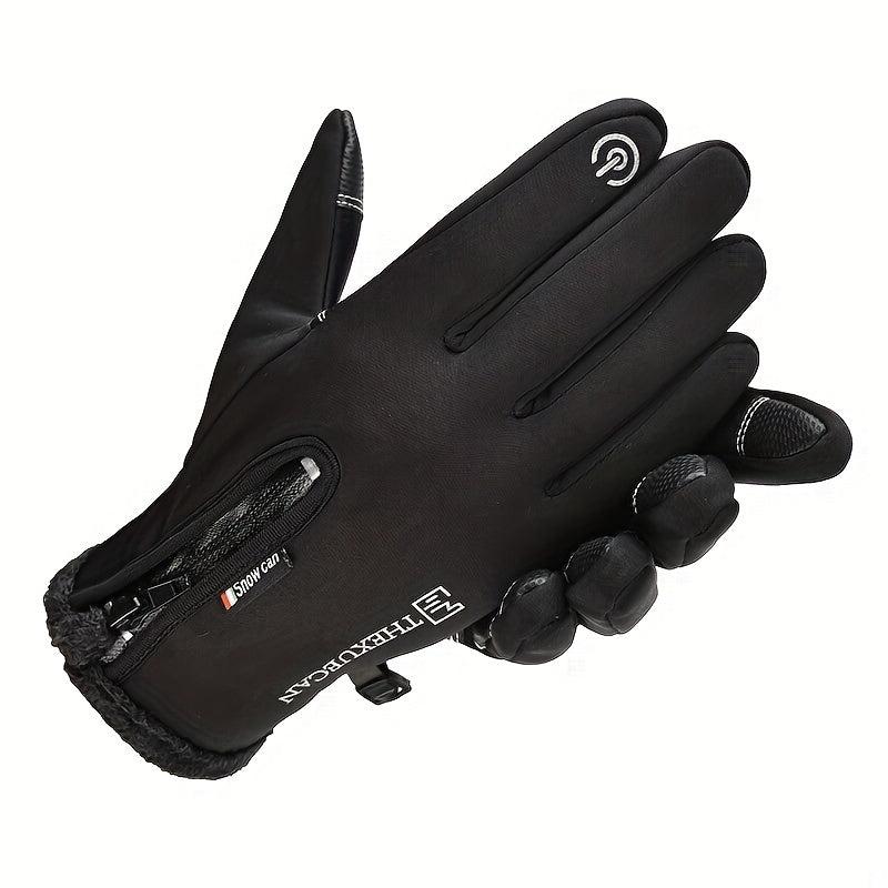 Men's Winter Cycling Gloves for Outdoor Sports, Climbing, and Driving