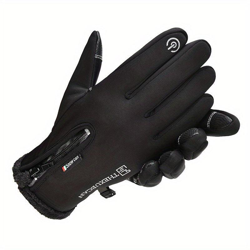 Men's Winter Cycling Gloves for Outdoor Sports, Climbing, and Driving