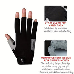 Sailing Training Gloves Half Finger Mountaineering Climbing Gloves