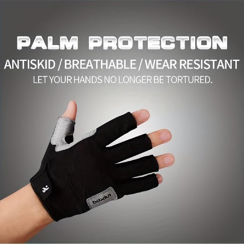Sailing Training Gloves Half Finger Mountaineering Climbing Gloves