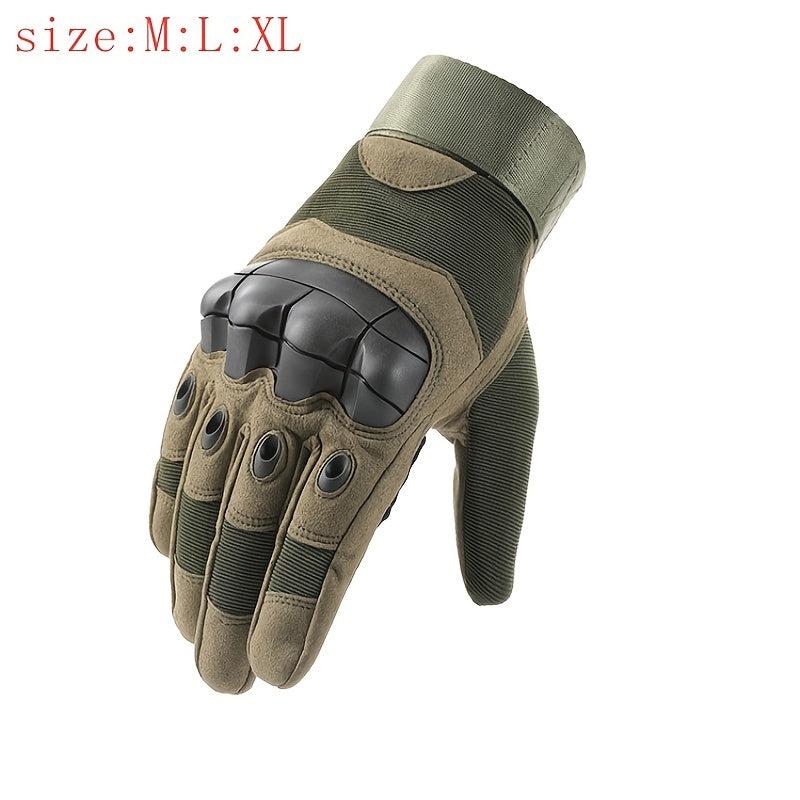 Men's Tactical Gloves Touch Screen Non-slip Outdoor Training Full Finger
