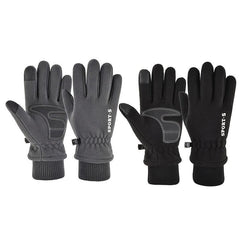Men's Winter Fleece Touch Screen Cycling Ski Gloves