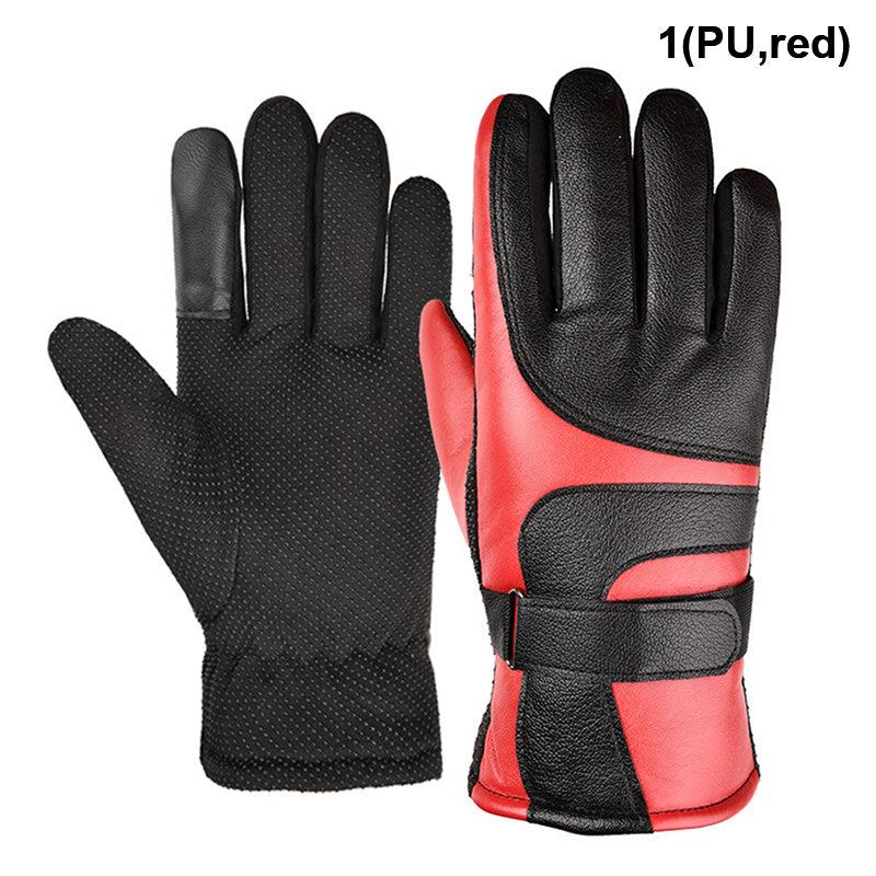 Men's Waterproof Oven Gloves Ski Riding Windproof Gloves