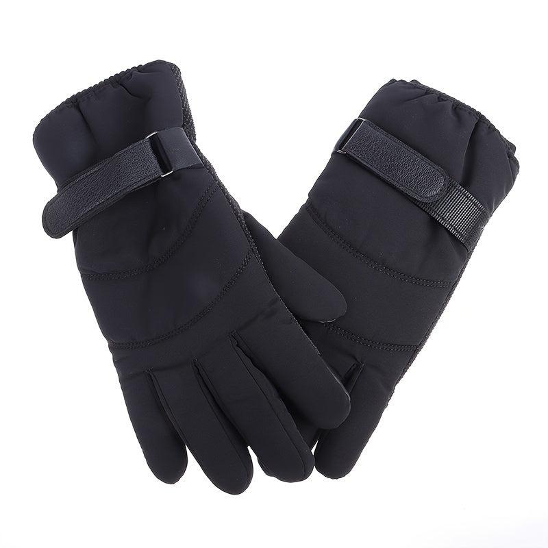 Men's Waterproof Oven Gloves Ski Riding Windproof Gloves