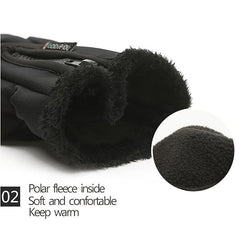 Men's Winter Gloves Touch Screen Waterproof Cycling Outdoor Sports Gloves