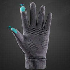 Men Winter Waterproof Cycling Gloves Outdoor Sports Running Motorcycle Ski