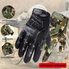 Tactical Military Gloves for Men Airsoft Special Forces Training Fighting Gloves