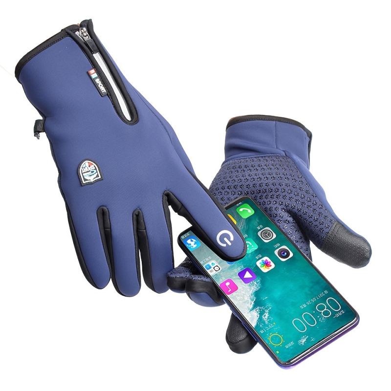 Men's Waterproof Cold-proof Non-slip Warm Gloves for Outdoor Sports