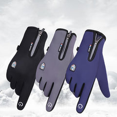 Men's Waterproof Cold-proof Non-slip Warm Gloves for Outdoor Sports