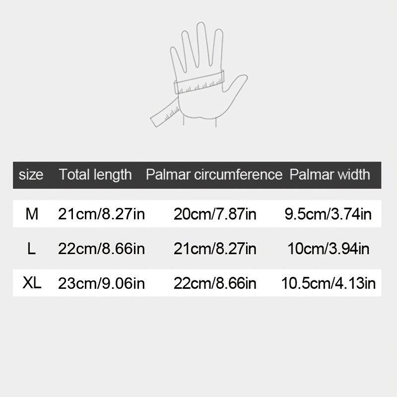 Men's Winter Windproof Waterproof Touch Screen Gloves