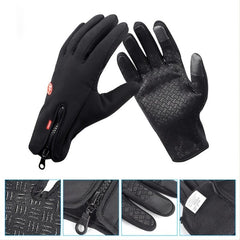 Men's Winter Windproof Waterproof Touch Screen Gloves