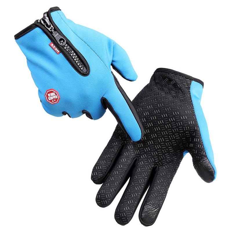Men's Winter Windproof Waterproof Touch Screen Gloves