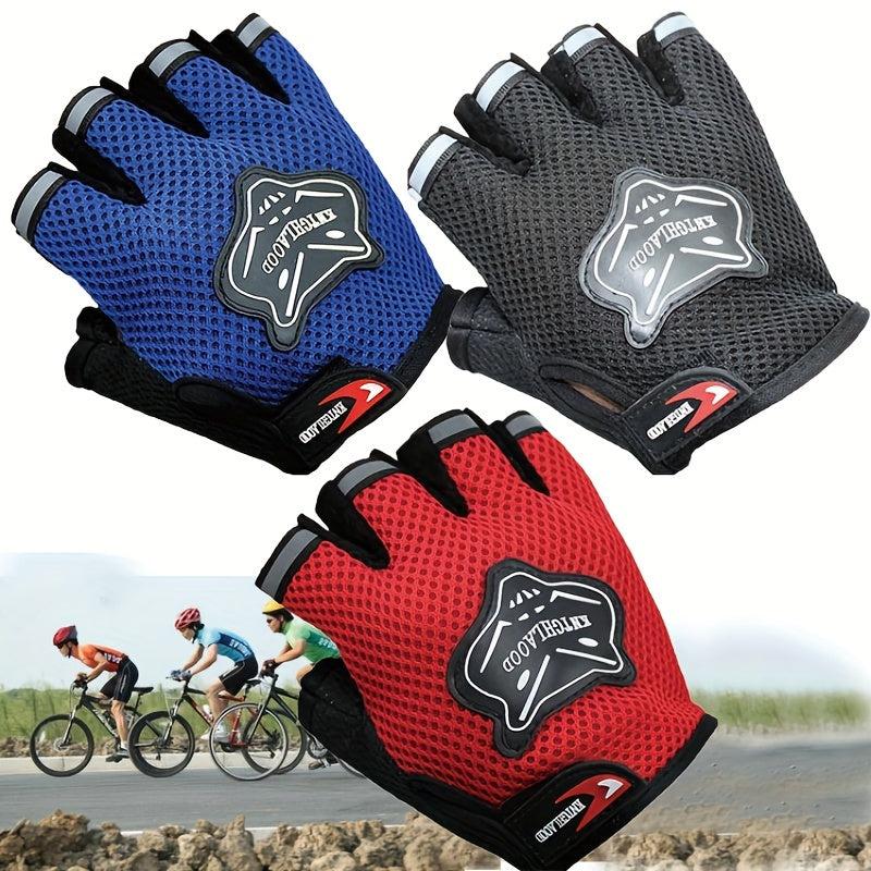 Cycling Gym Training Exercise Half Finger Sport Hand Gloves