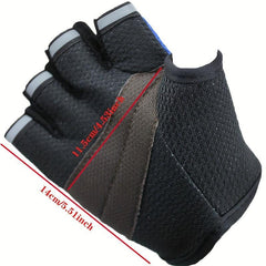 Cycling Gym Training Exercise Half Finger Sport Hand Gloves