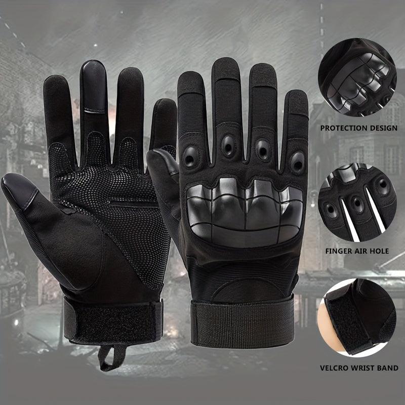 Full Finger Touch Screen Tactical Gloves for Men