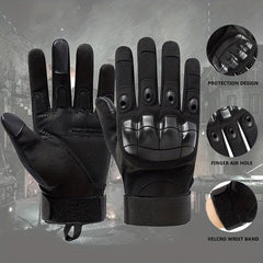 Full Finger Touch Screen Tactical Gloves for Men