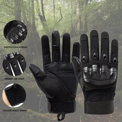 Full Finger Touch Screen Tactical Gloves for Men