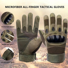 Full Finger Touch Screen Tactical Gloves for Men