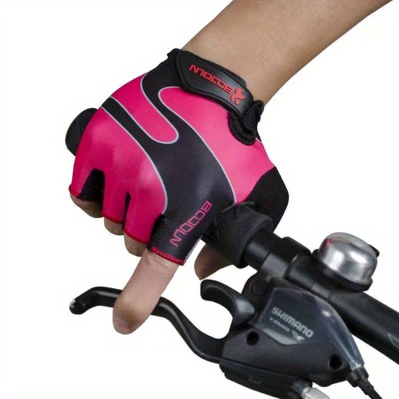 Speed Sports Cycling Gloves Sunscreen Non-slip Half Finger Gloves