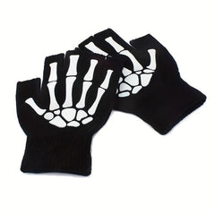 Halloween Skeleton Claw Gloves Couples Riding Non-skid Touch Screen Gloves