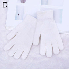 Solid Knit Thermal Gloves for Autumn & Winter