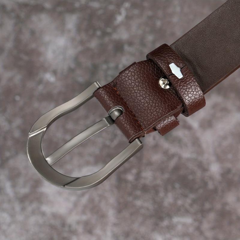 Men's Zinc Alloy Buckle Belt for Party Holiday Clothing