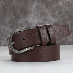 Men's Zinc Alloy Buckle Belt for Party Holiday Clothing