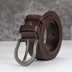 Men's Zinc Alloy Buckle Belt for Party Holiday Clothing