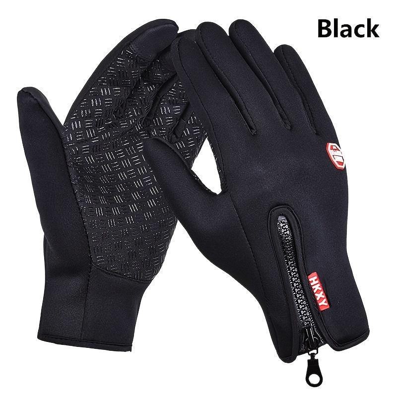 Winter Waterproof Non-slip Warm Men's Gloves For Fishing Driving