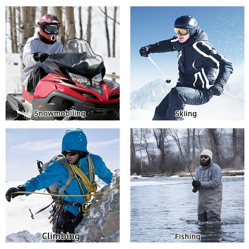 Warm Waterproof Snow Gloves Touchscreen Windproof