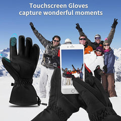 Warm Waterproof Snow Gloves Touchscreen Windproof
