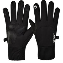 Winter Men Biker Gloves Touch Screen Waterproof Non slip