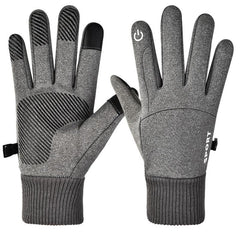 Winter Men Biker Gloves Touch Screen Waterproof Non slip