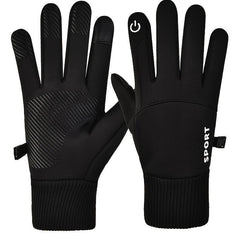Winter Men Biker Gloves Touch Screen Waterproof Non slip