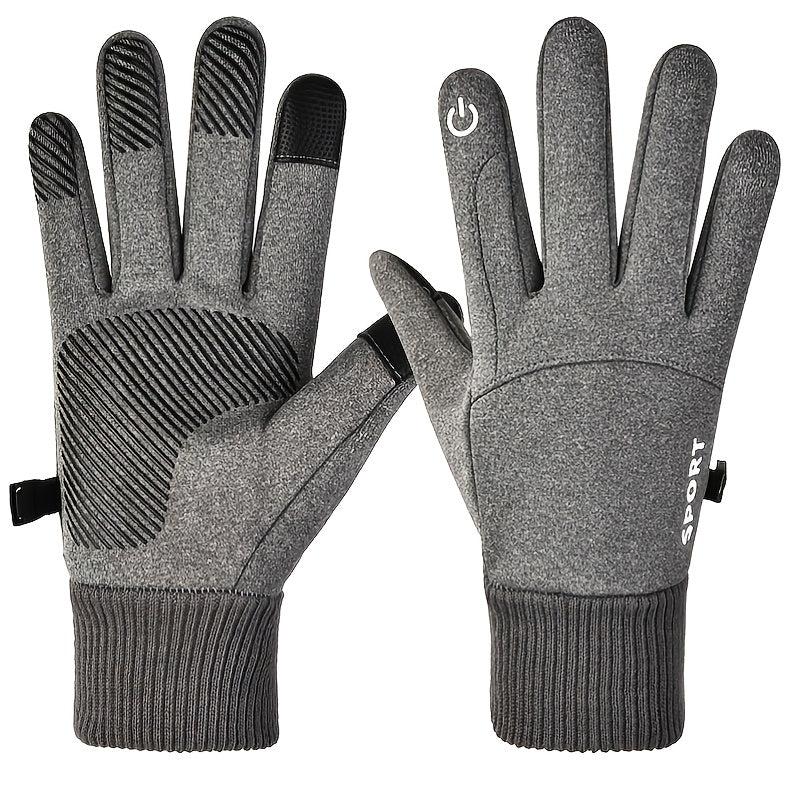 Winter Men Biker Gloves Touch Screen Waterproof Non slip