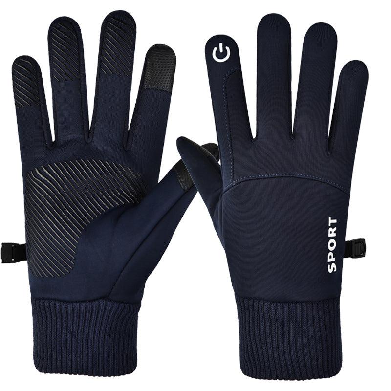 Winter Men Biker Gloves Touch Screen Waterproof Non slip