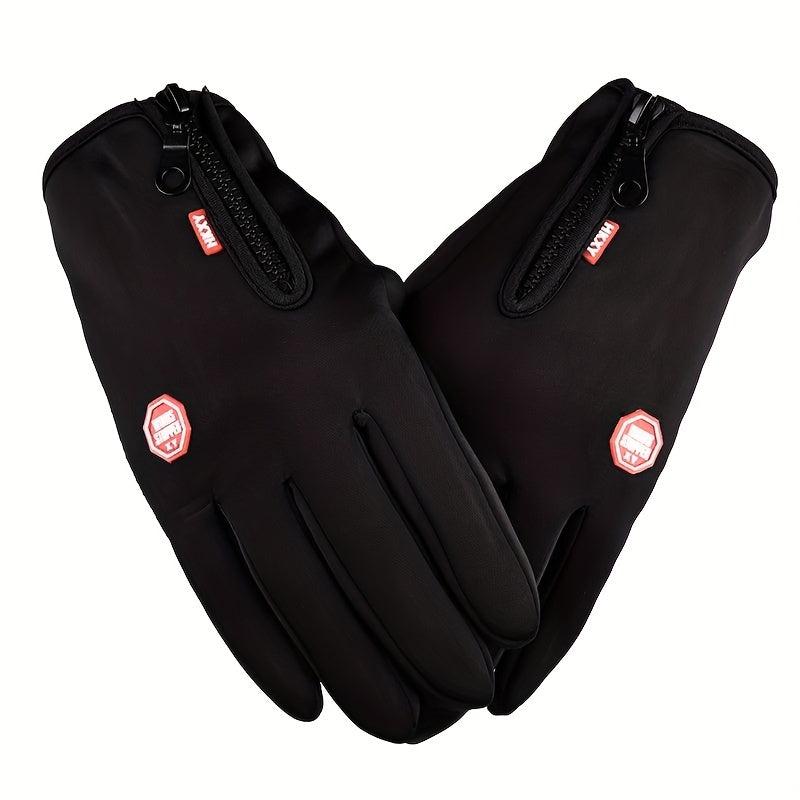 Thickened Warm & Cold Resistant Gloves for Outdoor Cycling & Driving