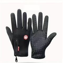 Thickened Warm & Cold Resistant Gloves for Outdoor Cycling & Driving