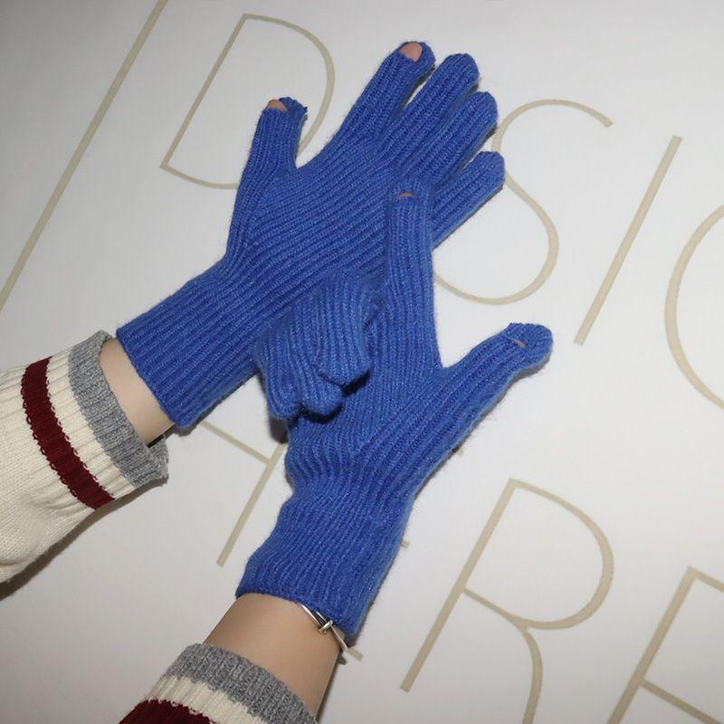 Touchable Screen Knitted Warm Gloves Unisex