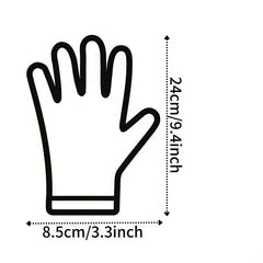 Winter Waterproof Leather Gloves For Men Plush Lined