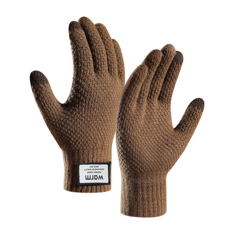 Touch Screen Winter Warm Knitted Gloves for Men & Women