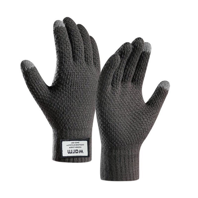 Touch Screen Winter Warm Knitted Gloves for Men & Women