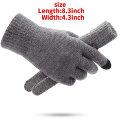 Winter Thermal Touch Screen Coldproof Gloves Teddy Chunky Knit