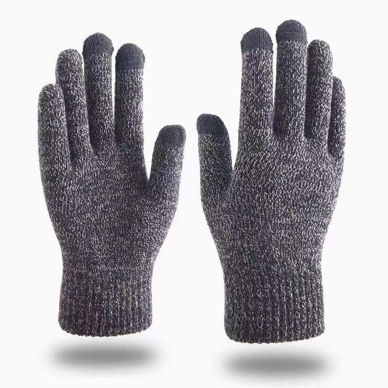 Winter Thermal Touch Screen Coldproof Gloves Teddy Chunky Knit