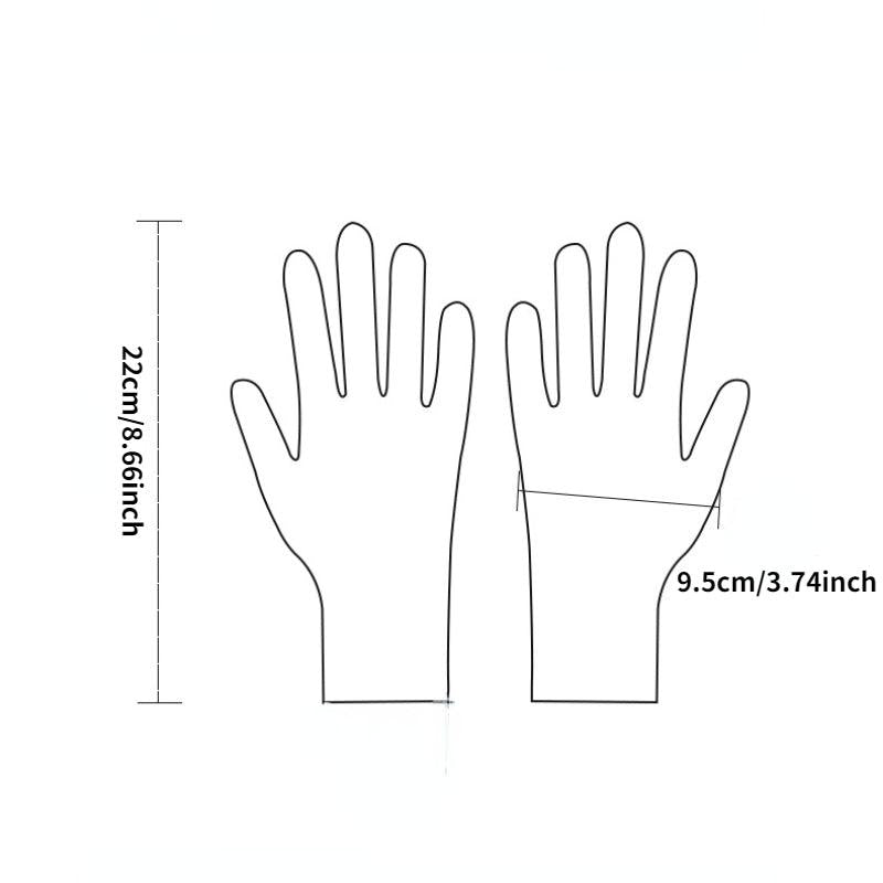 Men's Winter Double Layer Thick Knitted Gloves