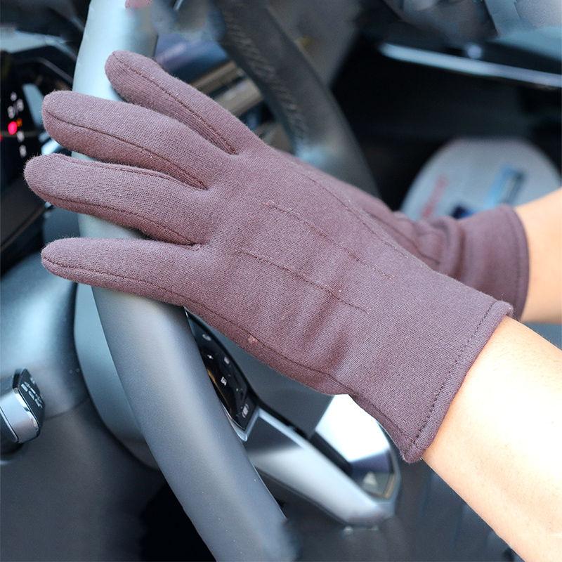 Men's Add Velvet Thick Warm Gloves Touch Screen Non-slip