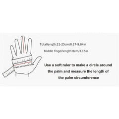 Women's Winter Velvet Touch Screen Gloves for Outdoor Cycling - Keep Warm